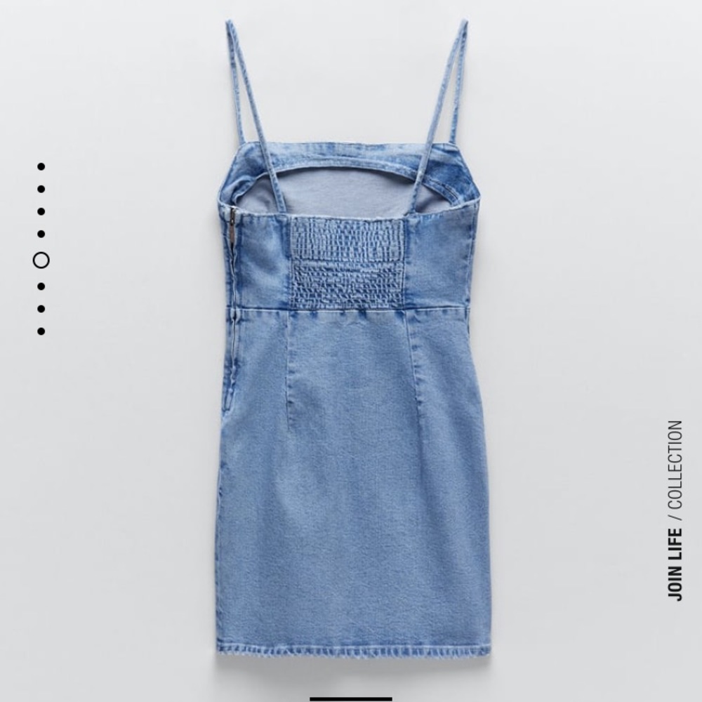 Zara denim dress - Picture 2 of 5